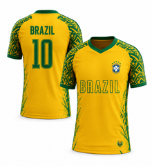 Brazil Fan Bundle - Jersey, Flag and Cooling Towel