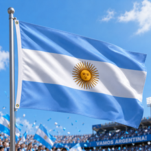 Argentina Fan Flag – 3ft × 5ft | 2026 Fan Edition