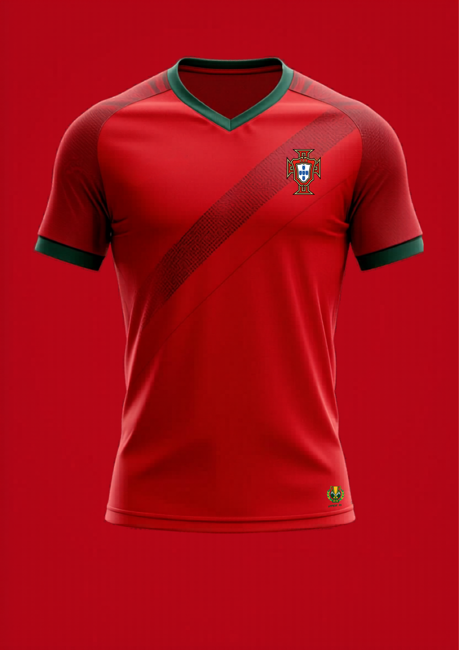 Portugal Fan Bundle - Jersey, Flag and Cooling Towel