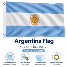 Argentina Fan Flag – 3ft × 5ft | 2026 Fan Edition