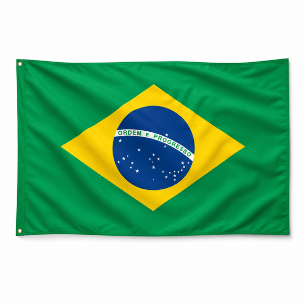 Brazil Fan Flag – 3ft × 5ft | 2026 Fan Edition