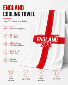 England Kickoff Kit – Jersey + Cooling Towel
