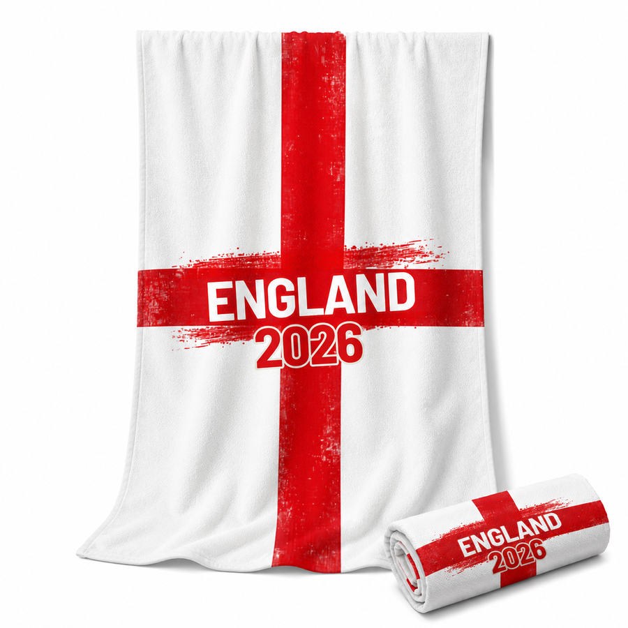 England Cooling Towel – 2026 Fan Scarf