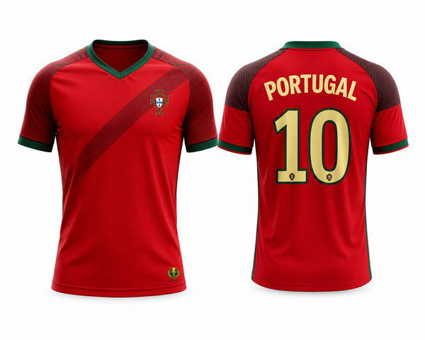 Portugal Fan Jersey – 2026 Tournament Style | Luveve