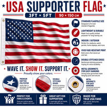 USA Fan Flag – 3ft × 5ft | 2026 Fan Edition